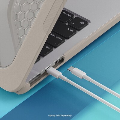 SaharaCase Raider Ultra-Duty Series 15" Laptop Case with Stand, Shock Absorbing, Desert Ash (LT00070)