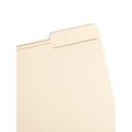 Smead File Folder, Letter, 1/3-Cut Tab Right Position, Letter Size, Manila, 100/Box (10333)