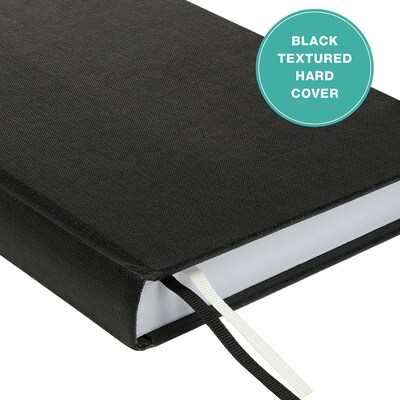 2026 Global Printed Products Professional Diary 8" x 12.5" Daily Planner, Paperboard Cover, Black (SDCY26-BK)
