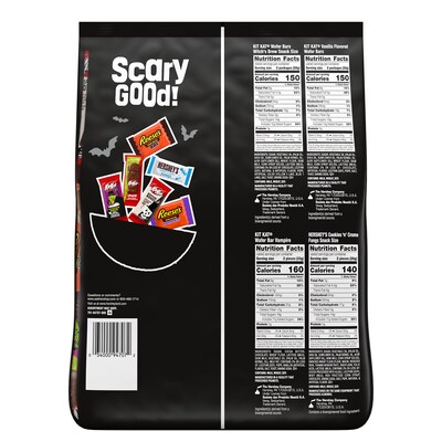 Hersheys, Kit Kat and Reeses Assorted Chocolate Candy Variety Bag, 52.63 oz., 95 Pieces (34000-94707)