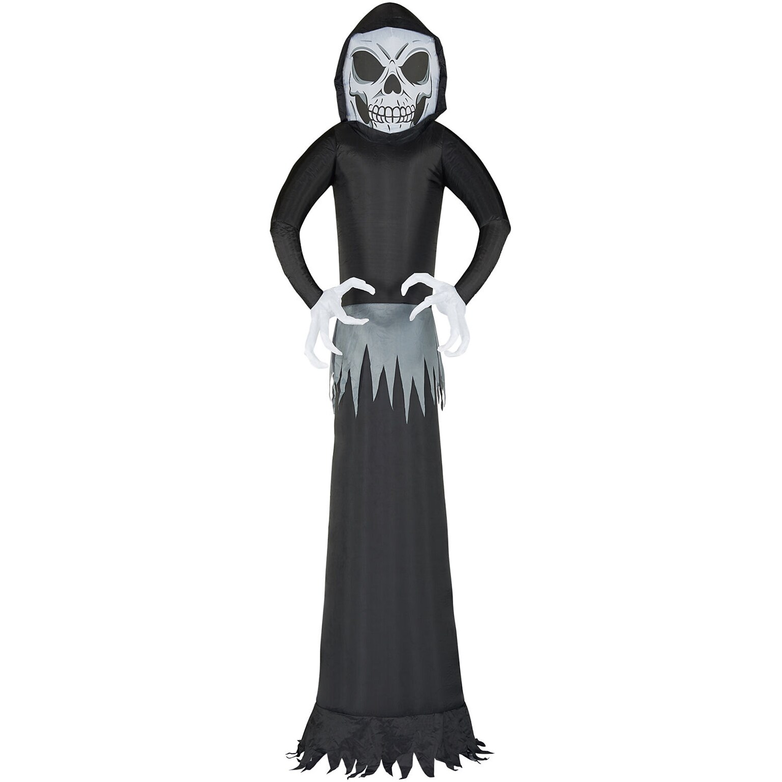 Haunted Hill Farm 12 Prelit Inflatable Reaper (HIGHOST122-L)
