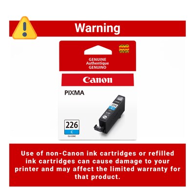 Canon 226 Cyan Standard Yield Ink Cartridge  (4547B001)