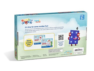 hand2mind Numberblocks Sequencing Puzzle Set (95403)