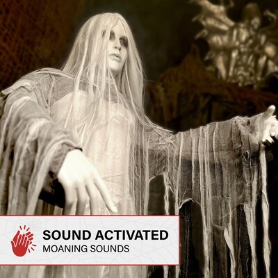 Haunted Hill Farm Rising Ghost Woman by Tekky (HHRISEGHSTWM-1FLSA)