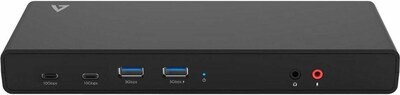 V7 UCDDS Universal Docking Station for Windows, macOS, Linux Laptops (UCDDS2)