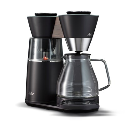 Melitta Vision Luxe 12-Cups Automatic Drip Coffee Maker, Matte Black (MCM002WULBK1)