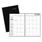 2024-2025 AT-A-GLANCE DayMinder 8" x 12" Academic Monthly Planner, Faux Leather Cover, Black (AY2-00-25)