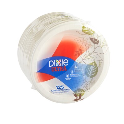 Dixie Ultra Pathways Heavy-Weight Paper Plates, 10”, 500/Carton