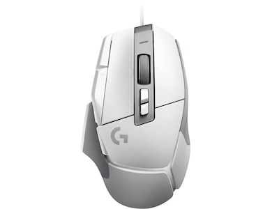 Logitech G502X Optical USB Gaming Mouse, White (910-006144)