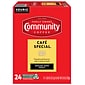 Community Coffee Cafe Special Coffee Keurig® K-Cup® Pods, Medium Dark Roast, 24/Box (5000374325)