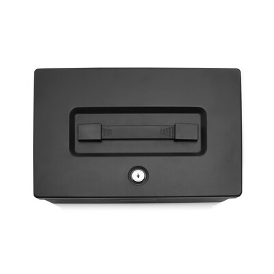 Honeywell Security Box Steel Safe with Lock, 0.18 cu. ft. (6124)