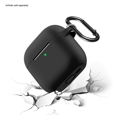 SaharaCase Venture Series Case for Apple Airpods 4, Scorpion Black (HP00168)