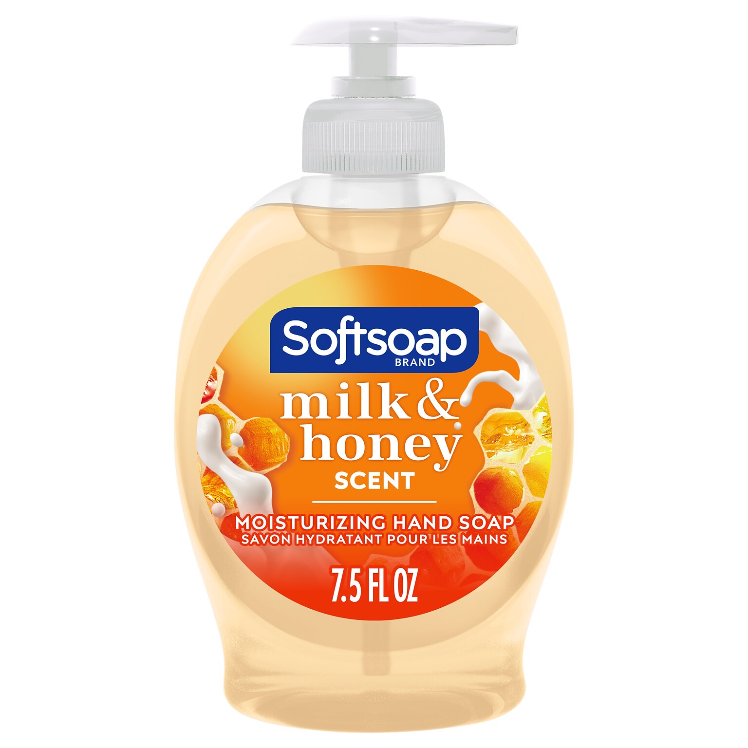 Softsoap Liquid Hand Soap, Milk & Golden Honey Scent, 7.5 oz. (US04965A/129094)
