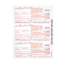 TOPS 2023 1099-NEC Tax Form, 1-Part, Copy A, 50/Pack (LNECFED16)