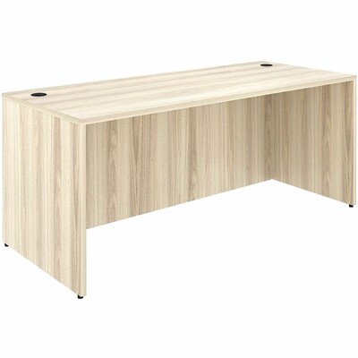 Lorell Essentials 70.9" W Executive Desk Shell, Modern Elm (LLR66302)