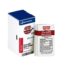 First Aid Only SmartCompliance Refill Burn Cream, 20/Box (FAE-7030)