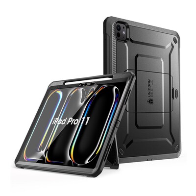 SUPCASE Unicorn Beetle Pro Plastic 11" Fullbody Case for iPad Pro 5th Generation, Black