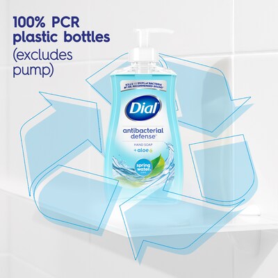 Dial Complete Antibacterial Liquid Hand Soap, Spring Water Scent (00017000209524)