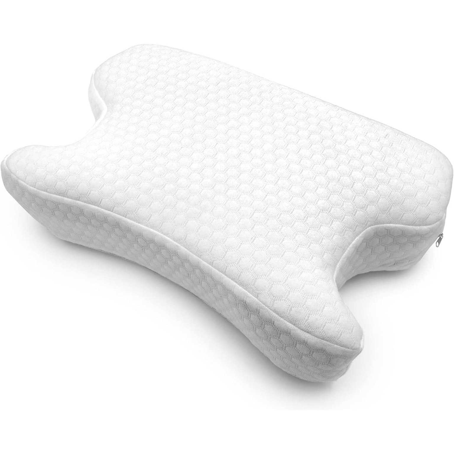 DMI CPAP Memory Foam Sleep Aid Pillow, White (556-1001-1900)