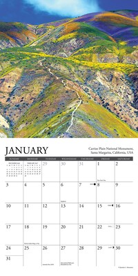 2027 Willow Creek Pathways 7" x 7" Monthly Wall Calendar, Assorted Colors (64139)