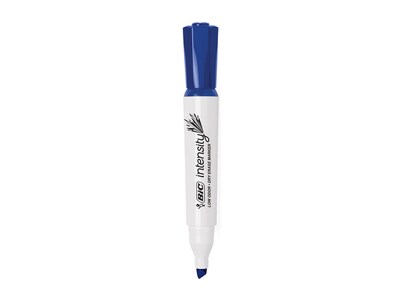 BIC Intensity Tank Dry Erase Markers, Chisel Tip, Assorted Colors, 12/Pack (GDEM11MA-AST)