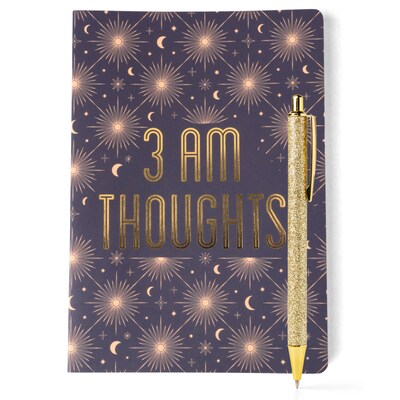 CYBER WEEK GIFT:  Inner Monologue Journal w/Glitter Pen