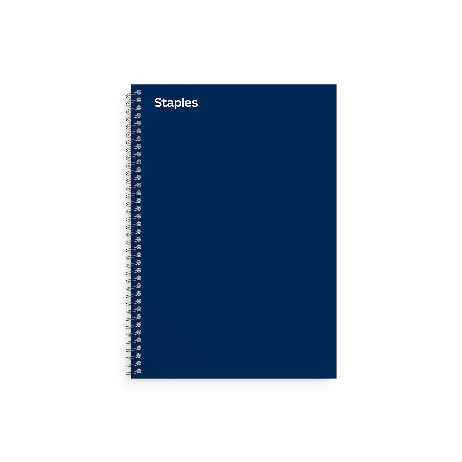 Staples Premium 3-Subject Notebook, 5.88 x 9.5, College Ruled, 138 Sheets, Blue (ST58352)