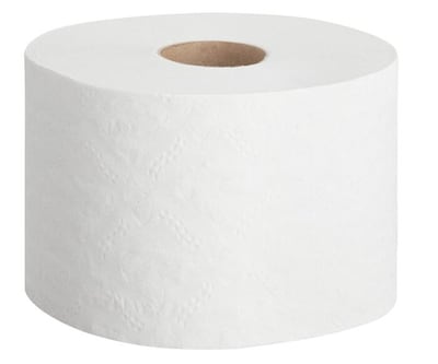 Tork Universal Bath Tissue Roll with OptiCore, 2-Ply, White, 865 Sheets/Roll, 36/Carton (TRK161990)