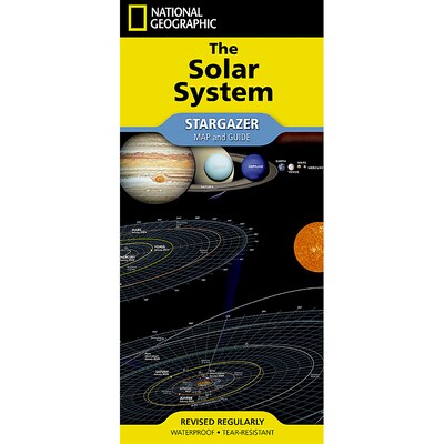 National Geographic Space, Stargazer folded Map Pack Bundle, Folded: 4.25 x 9.25 ; Flat: 25.25 x
