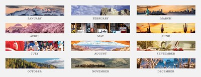 2026 House of Doolittle Americana 22 x 17 Monthly Desk Pad Calendar (141-26)