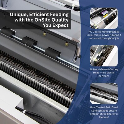 Formax OnSite FD 8502AF 24-Sheet AutoFeed Cross-Cut Commercial Shredder (FD8502AF)