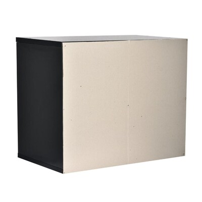 AdirOffice 500 Series 12 Compartment Literature Organizers, 20 x 11.8, Black, 2/Pack (500-12-BLK-2