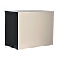 AdirOffice 500 Series 12 Compartment Literature Organizers, 20" x 11.8", Black, 2 Pack (500-12-BLK-2PK)