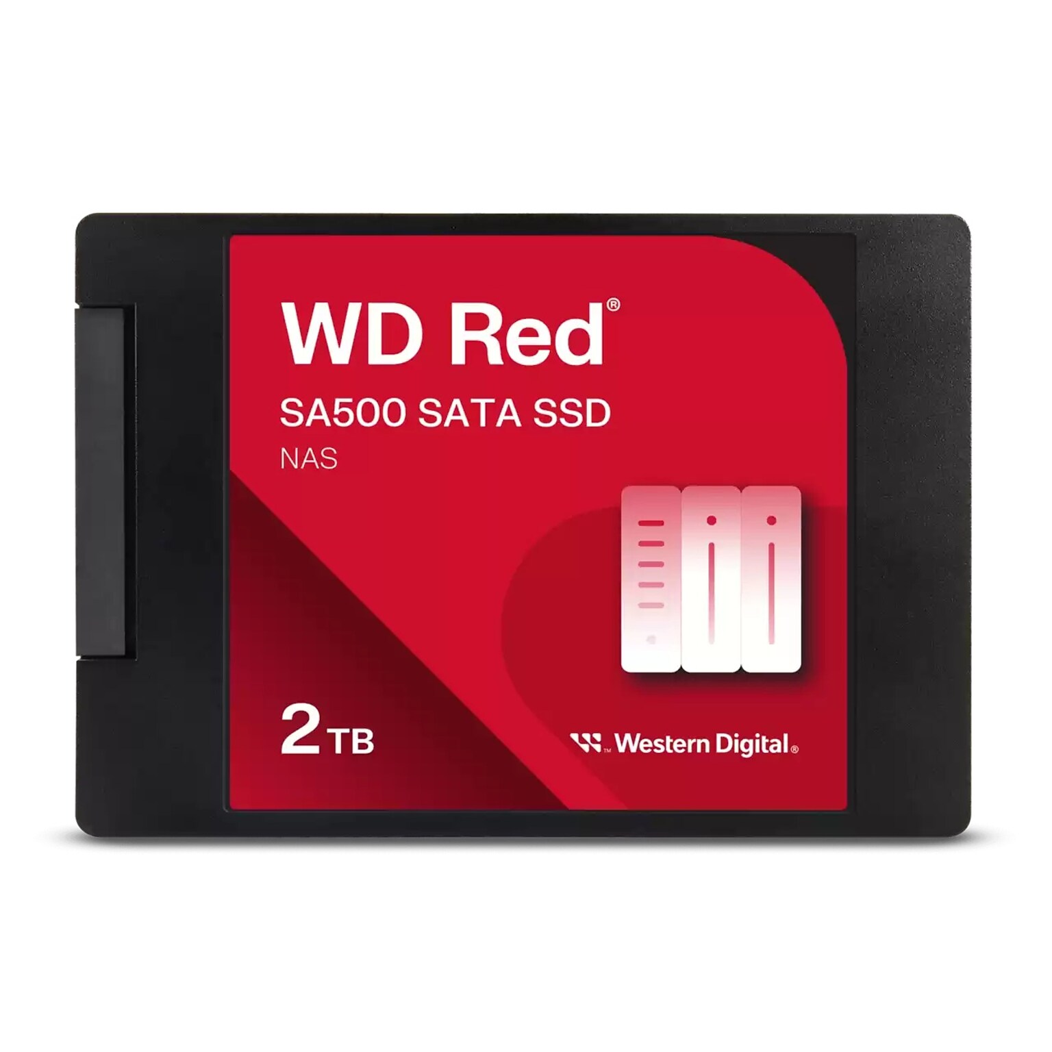 WD Red SA500 2TB 2.5 SATA Internal Solid State Drive, 3D-NAND (WDS200T2R0A-68CKB0)