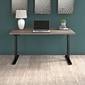 Bush Business Furniture Move 60 Series 27-48 Adjustable Standing Desk, Modern Hickory/Black (M6S60