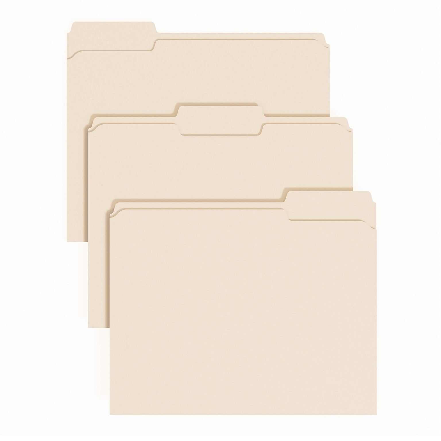 Staples Reinforced Classification Folder, 3/4 Expansion, Letter Size, Manilla, 50/Pack (ST62729)