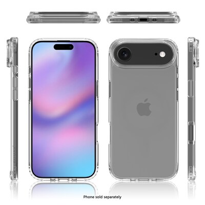 SaharaCase Venture Series Phone Case for iPhone 17 Air, Shock Absorbing, Clear (CP00949)