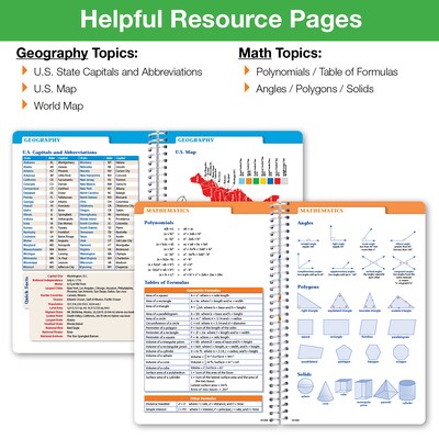 2025-2026 Global Printed Products White Brick 5.5" x 8.5" Academic Weekly & Monthly Planner,  Paper Cover