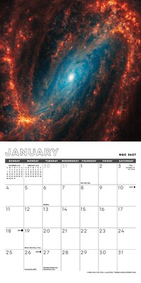 2026 Willow Creek Astronomy 7" x 7" Monthly Wall Calendar (53430)