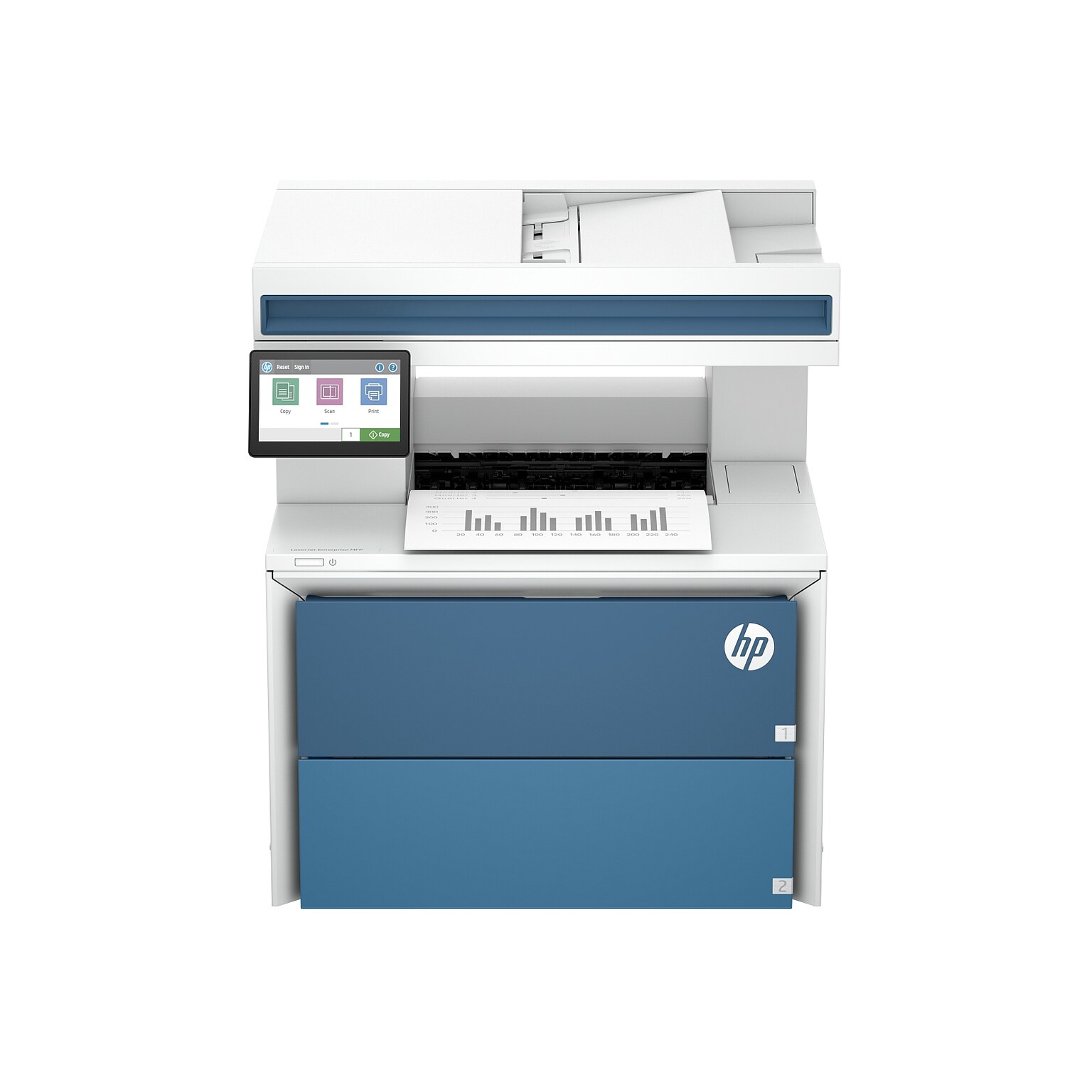 HP LaserJet Enterprise 5601dn Monochrome All-in-One Laser Printer, Best for Office (A29Z5A#BGJ)