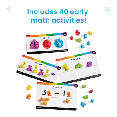 hand2mind Little Minds at Work Early Math Activity Set, Multicolored (99102)