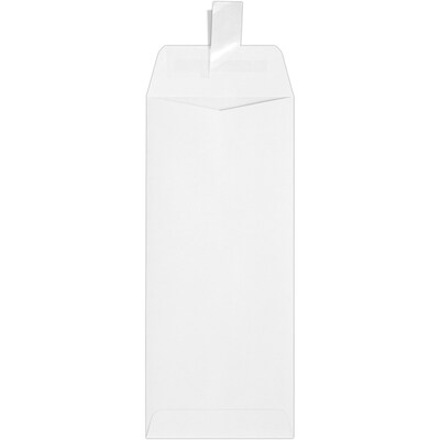 LUX 80lbs. 4 1/8 x 9 1/2 #10 Open End Envelopes, Bright White, 250/BX (7535-250)