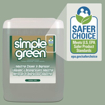 Simple Green Industrial Cleaner and Degreaser, Concentrated, 5 gal Pail (SMP13006)