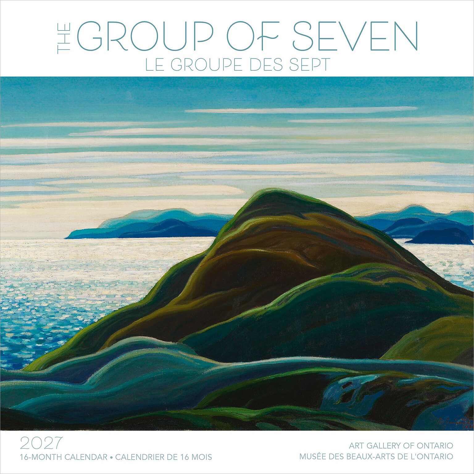 2027 BrownTrout The Group of Seven AGO 8.5 x 8.5 Monthly Wall Calendar, Assorted Colors (9781525617775)