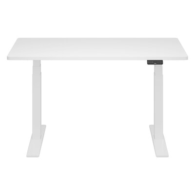 FlexiSpot E7COMMERCIAL 60W Electric Adjustable Particle Board Standing Desk, White (E7WCOM6030-W)
