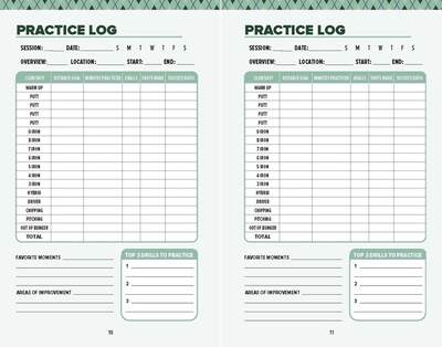Quarto The Golf Scorecard Guided Journal, 3.8" x 5.85", Green, 96 Pages (9781577154877)