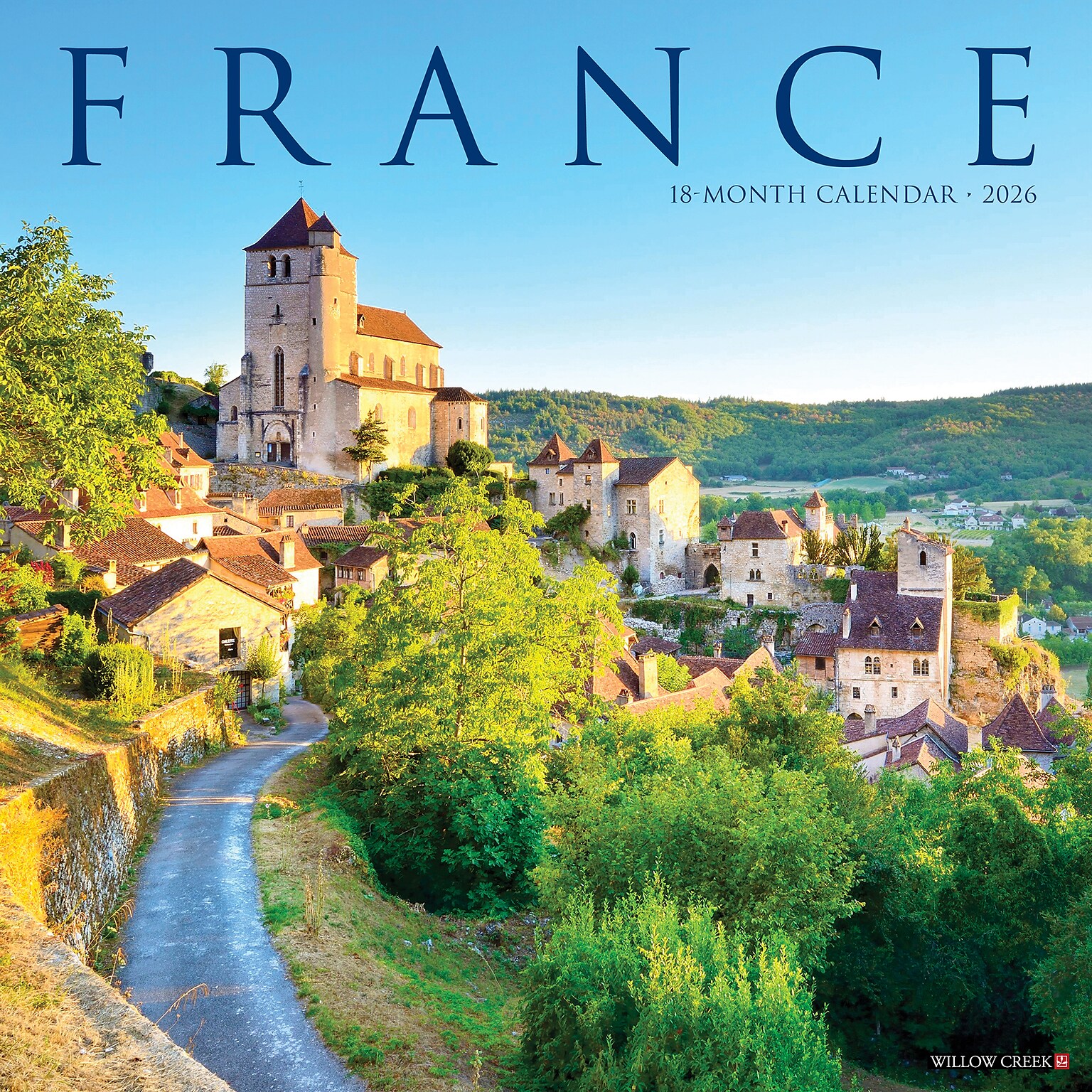 2026 Willow Creek France 12 x 12 Monthly Wall Calendar (51153)