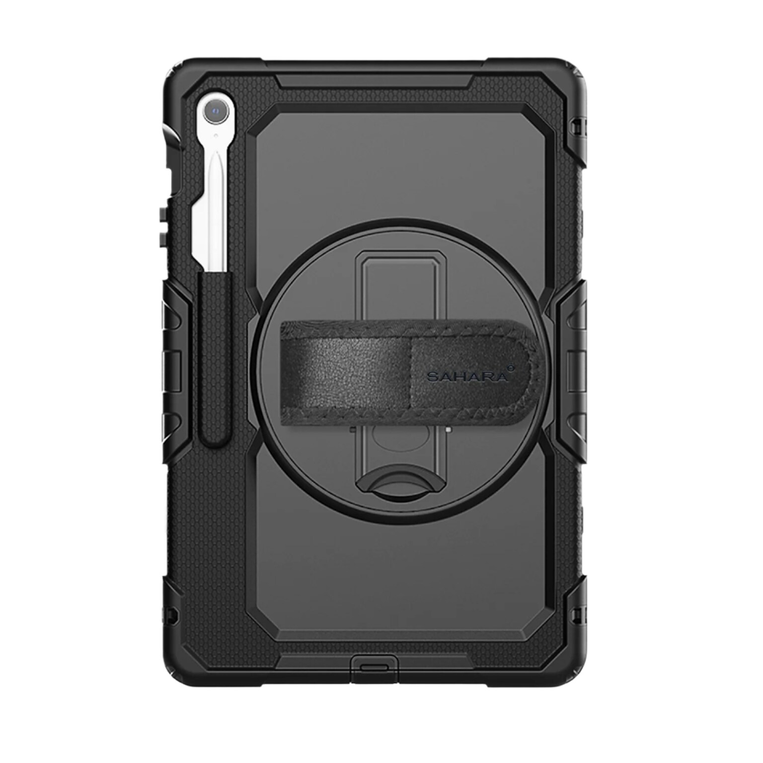 SaharaCase Raider Series Defense Case for Galaxy Tab S10 FE+, Black (TB00474)