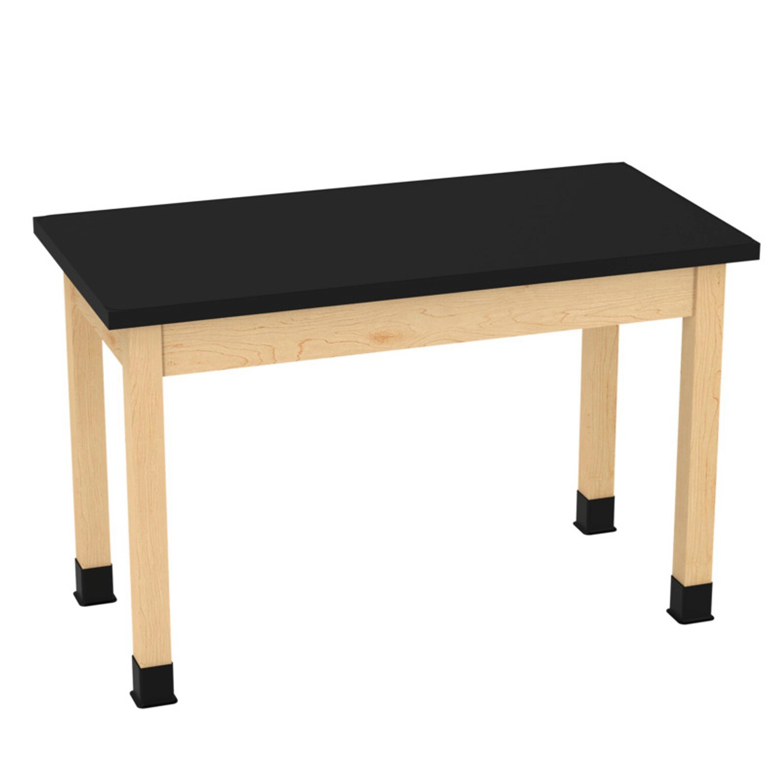 Diversified Woodcrafts Rectangular Science Lab Table, 48 x 24, Light Hardwood (P7102BM30N)