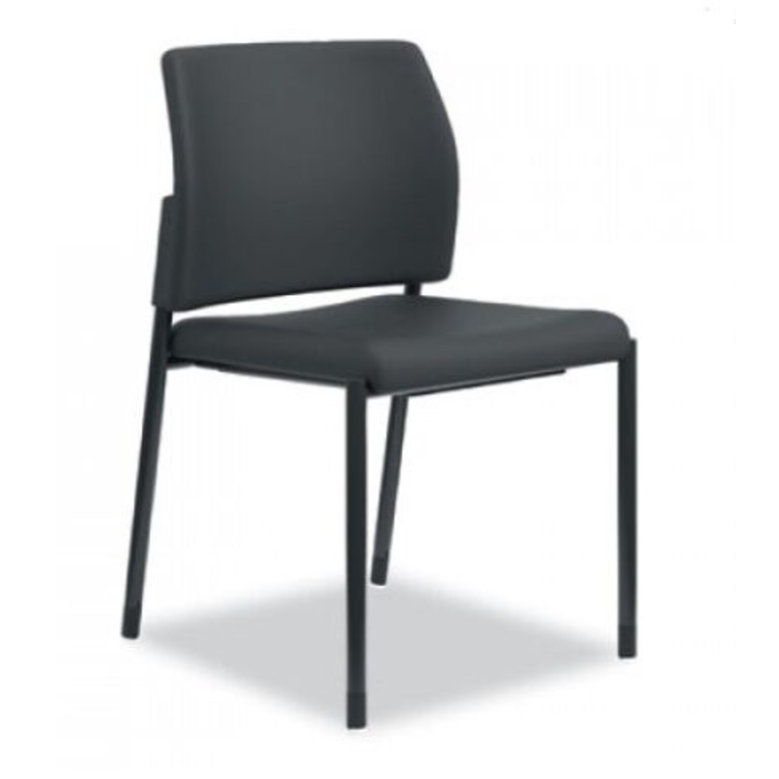 HON Accommodate Series Guest Chair, 23.5 x 22.25 x 31.5, Black, 2/Carton (SGS6NBCU10CK)